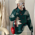 Christmas Sweater Crewneck Knitted Pullover Jumper Luxury Supplier